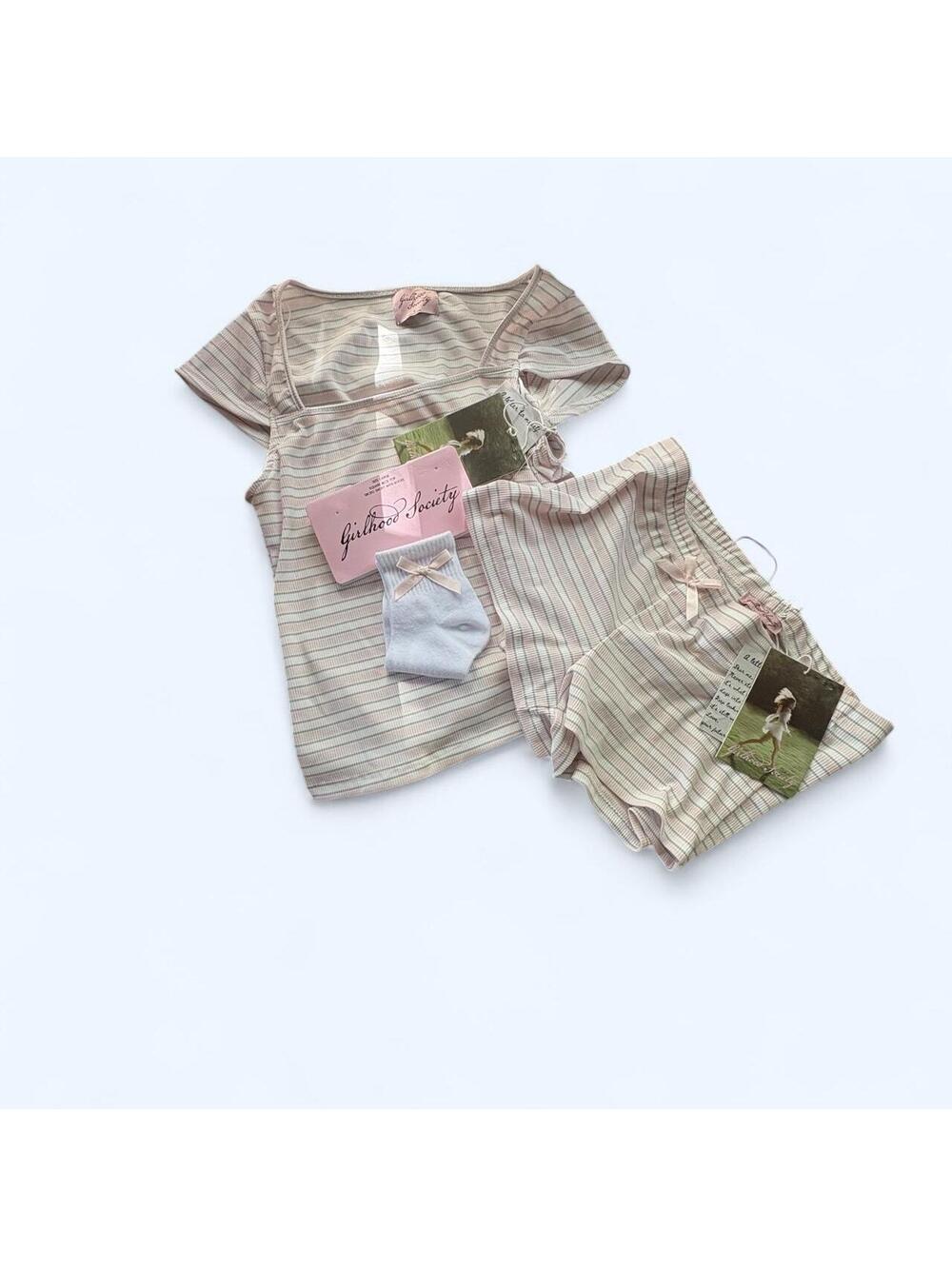Lounge wear 3 piece set size L NWT